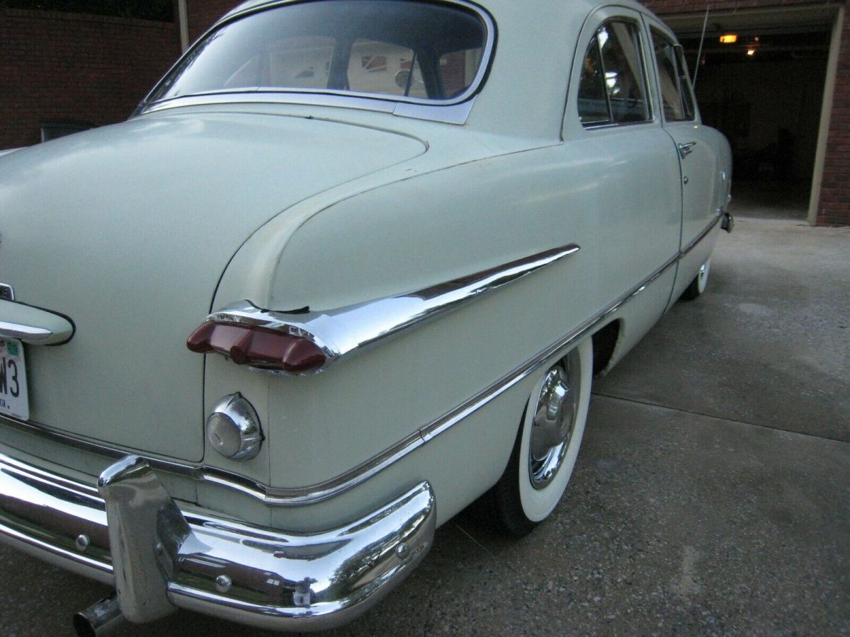 1951 Black Ford Customline Sedan