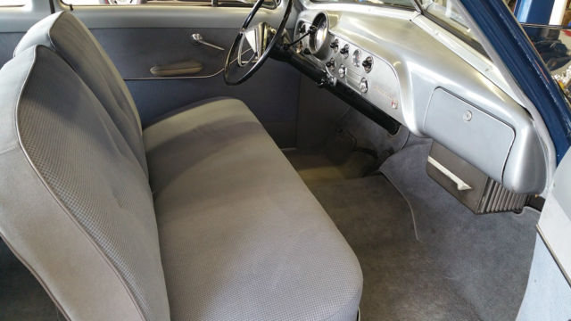 1951 Blue Ford Custom 2 Door 2 Door