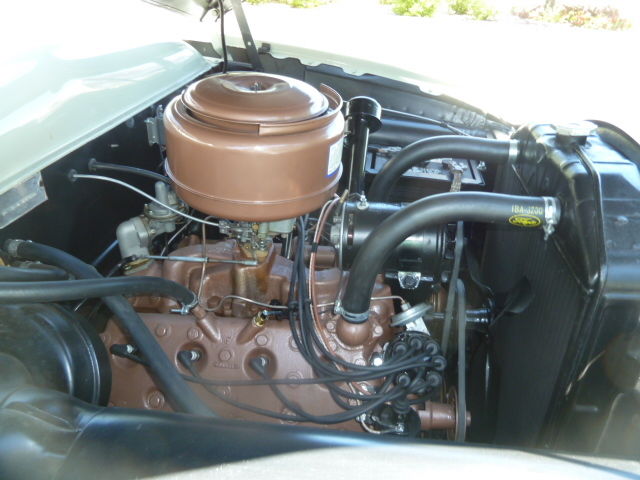 1951 Silvertone Gray Ford Custom Convertible