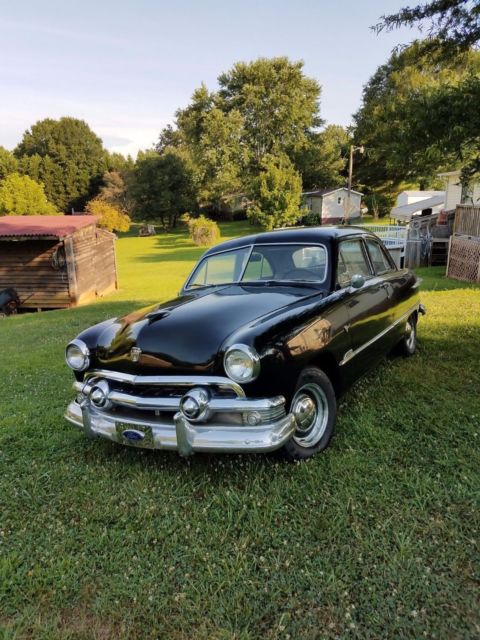 1951 Black Ford Custom