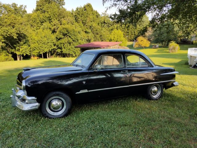 1951 Black Ford Custom
