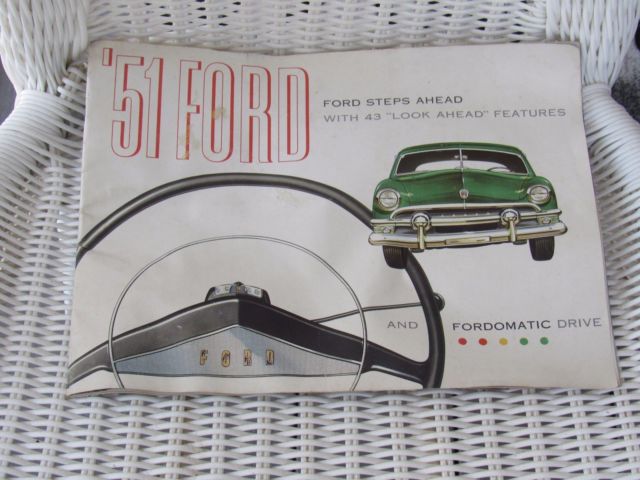 1951 Two Tone Blue/Ivory Ford Custom