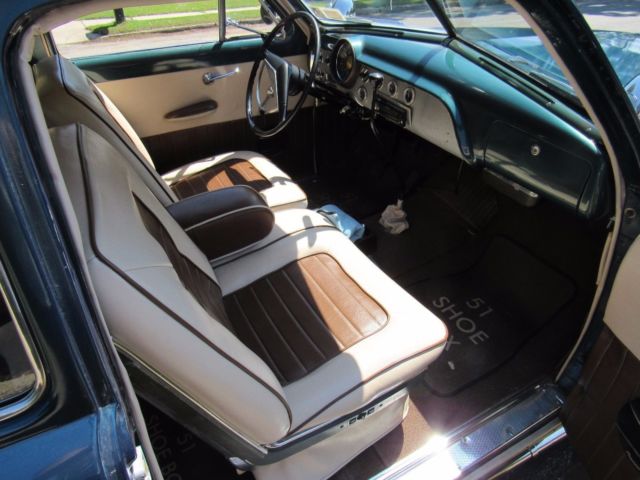 1951 Two Tone Blue/Ivory Ford Custom