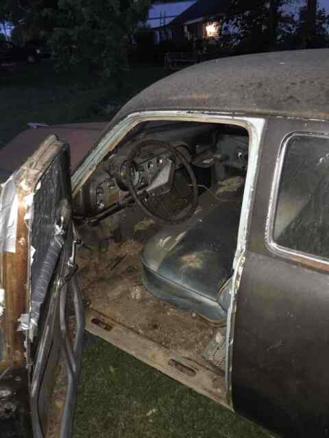 1951 Black Ford Custom Sedan