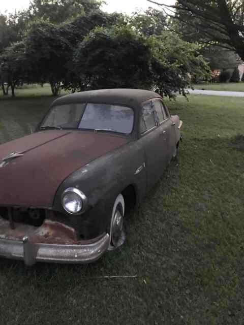 1951 Black Ford Custom Sedan