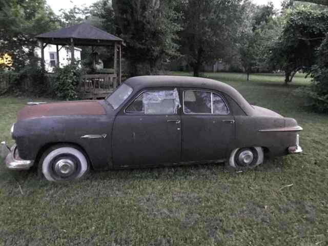 1951 Black Ford Custom Sedan