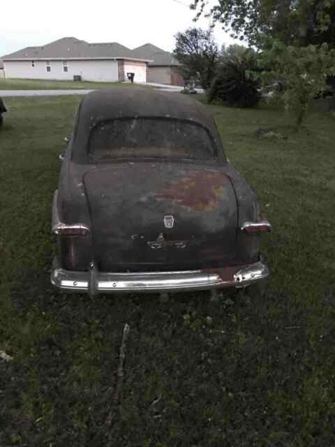 1951 Black Ford Custom Sedan