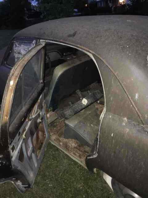 1951 Black Ford Custom Sedan