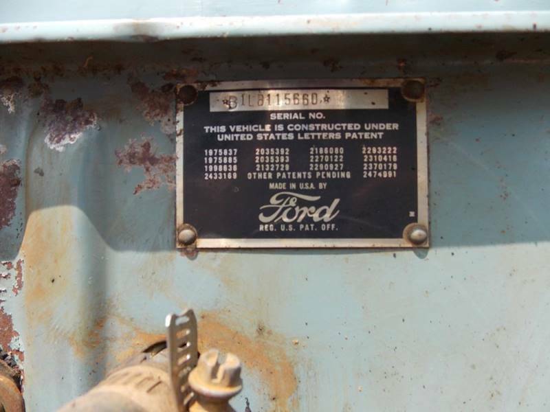 1951 Gray Ford Deluxe Convertible