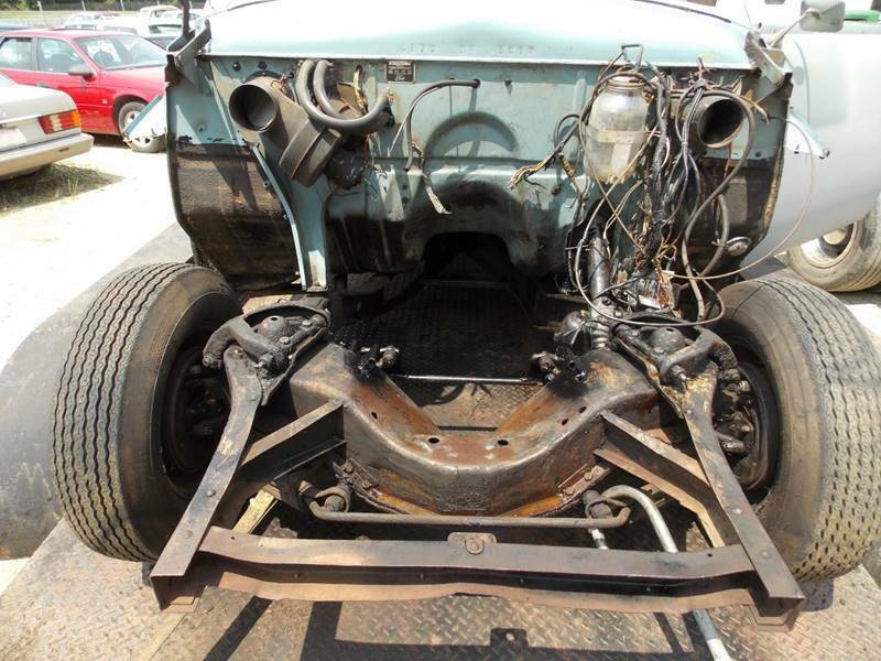 1951 Gray Ford Deluxe Convertible