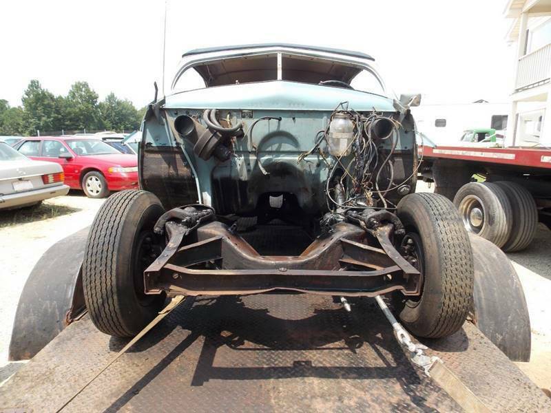 1951 Gray Ford Deluxe Convertible
