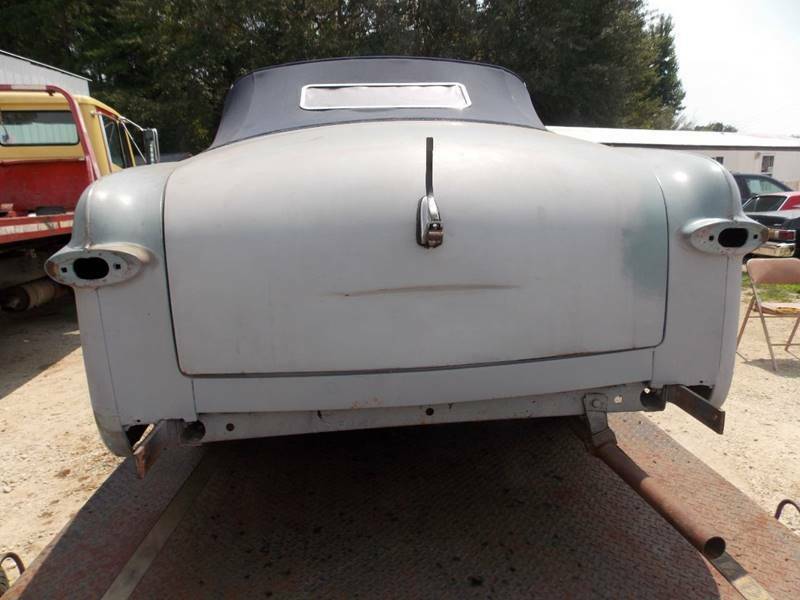 1951 Gray Ford Deluxe Convertible
