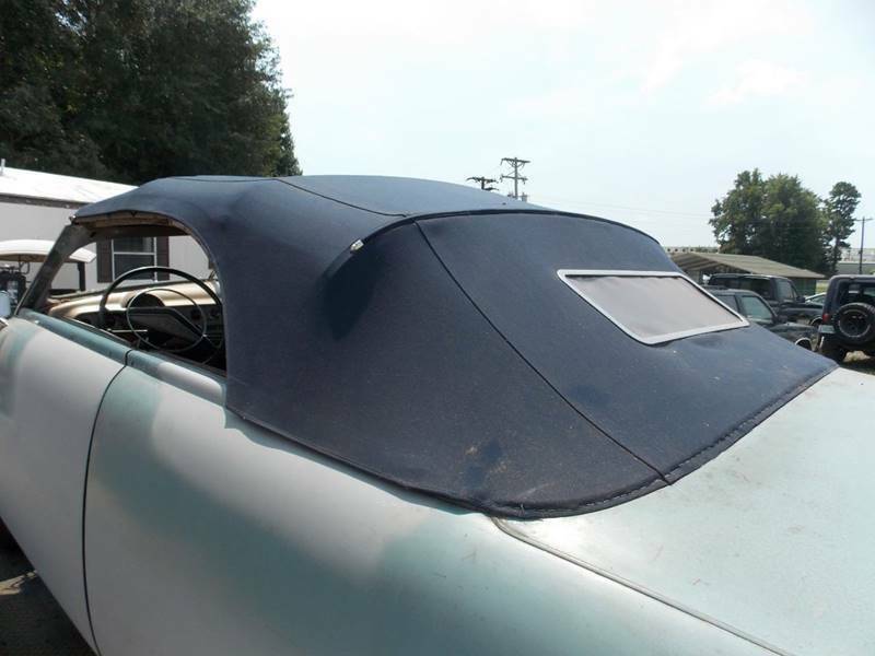 1951 Gray Ford Deluxe Convertible