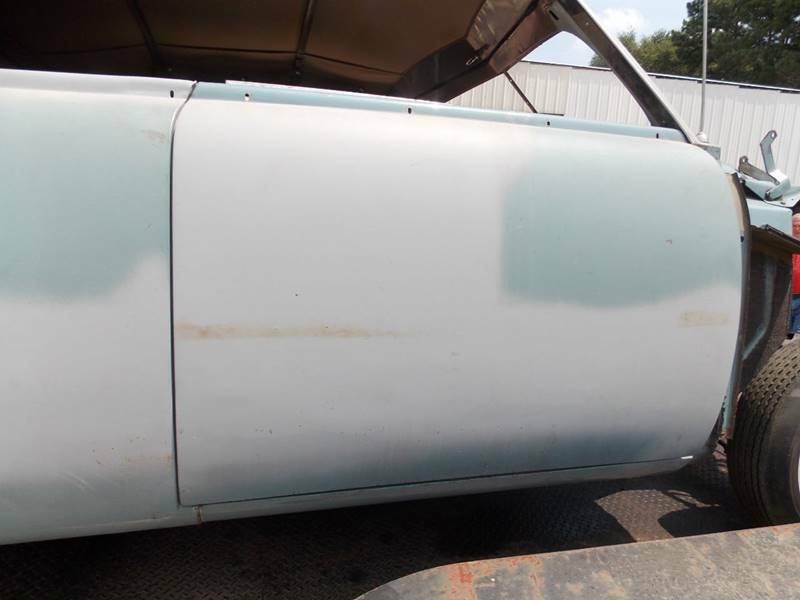 1951 Gray Ford Deluxe Convertible