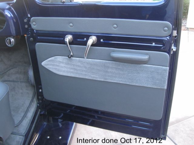 1951 Midnight Blue Ford F-100 Standard Cab Pickup