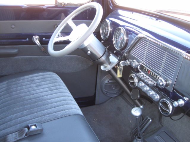 1951 Midnight Blue Ford F-100 Standard Cab Pickup