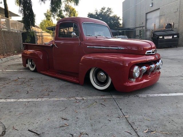 1951 Red Ford F-100