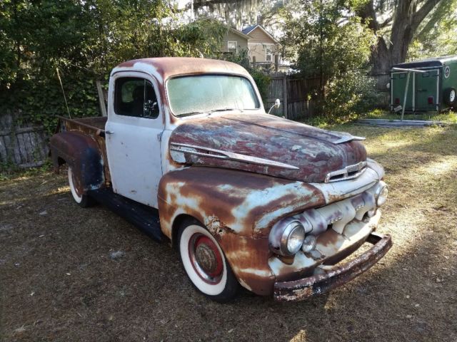 1951 Gray Ford F-100 Standard Cab Pickup
