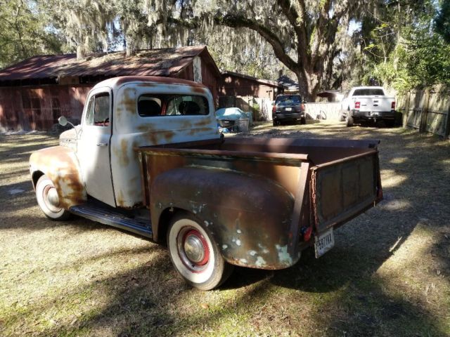 1951 Gray Ford F-100 Standard Cab Pickup