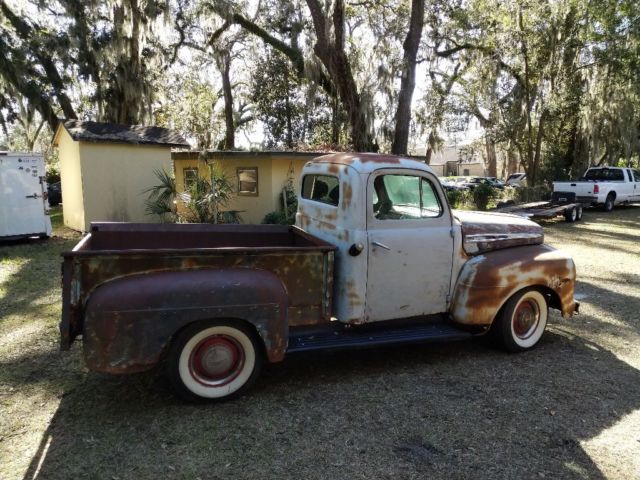 1951 Gray Ford F-100 Standard Cab Pickup