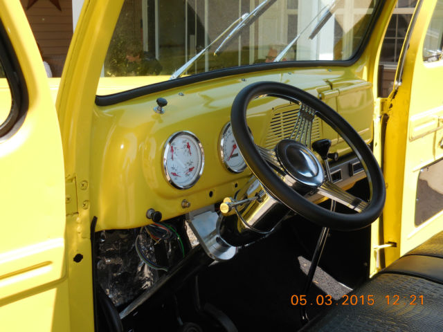 1951 Yellow Ford Other Standard Cab Pickup