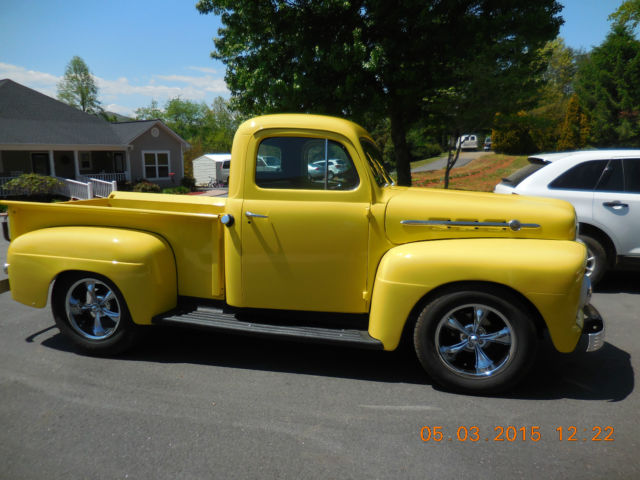 1951 Yellow Ford Other Standard Cab Pickup