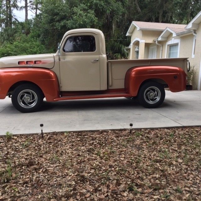 1951 Tan Ford F-100 Standard Cab Pickup