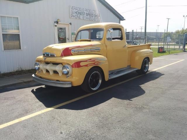 1951 Yellow Ford F-100 Truck