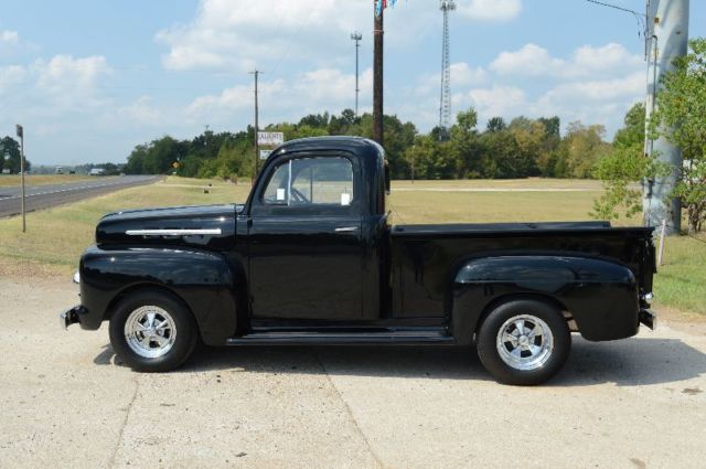 1951 Black Ford F-100 Pickup Truck