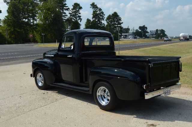 1951 Black Ford F-100 Pickup Truck