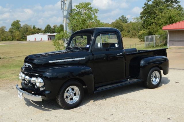 1951 Black Ford F-100 Pickup Truck