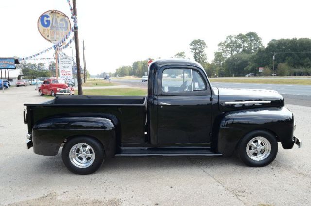 1951 Black Ford F-100 Pickup Truck