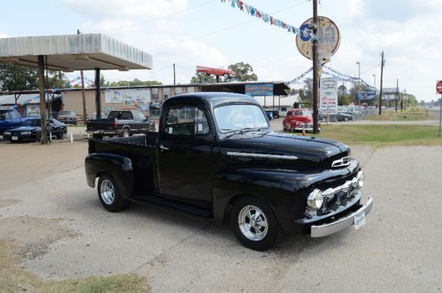 1951 Black Ford F-100 Pickup Truck