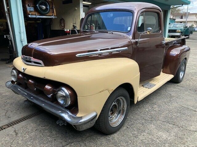 1951 Rootbeer and Vanilla Cream Ford F-100 Standard Cab Pickup