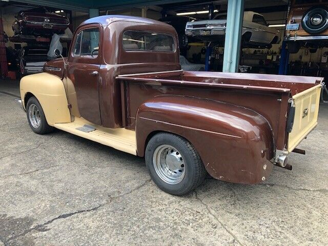 1951 Rootbeer and Vanilla Cream Ford F-100 Standard Cab Pickup
