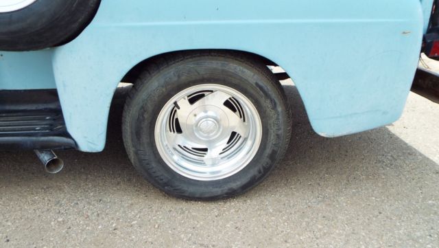 1951 Blue Ford F-100 Standard Cab Pickup