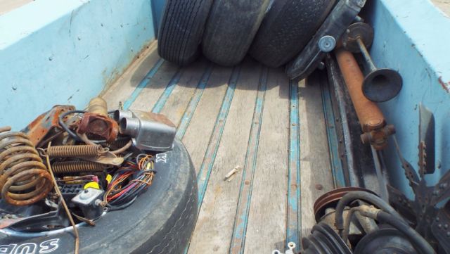 1951 Blue Ford F-100 Standard Cab Pickup