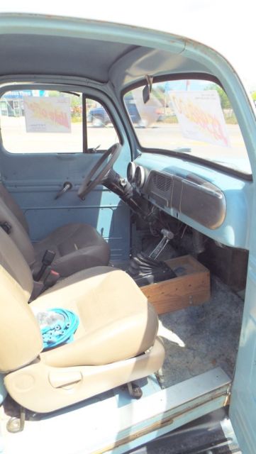 1951 Blue Ford F-100 Standard Cab Pickup
