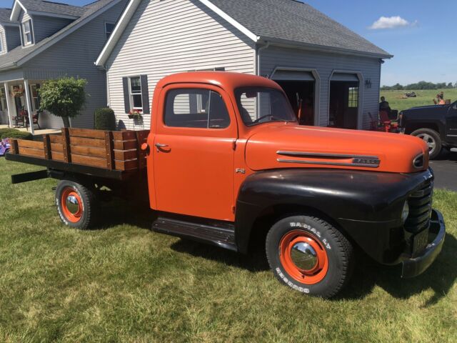 1950 Orange Ford Other Pickups