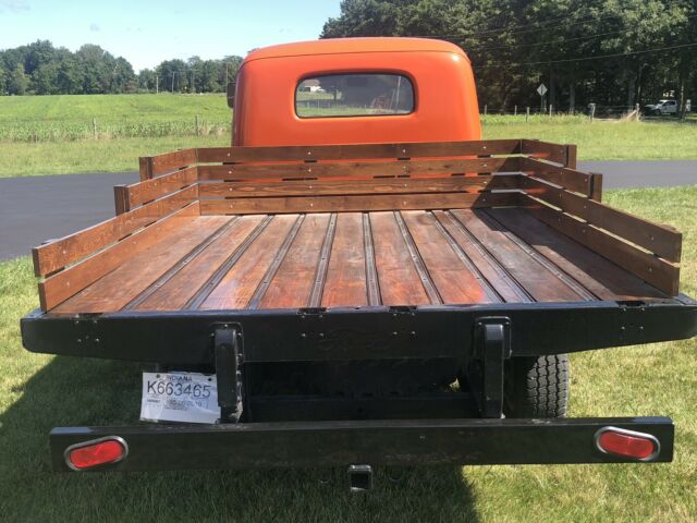 1950 Orange Ford Other Pickups