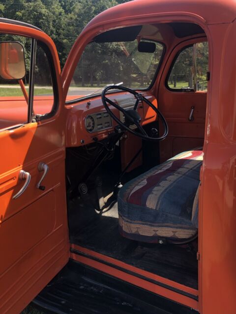 1950 Orange Ford Other Pickups
