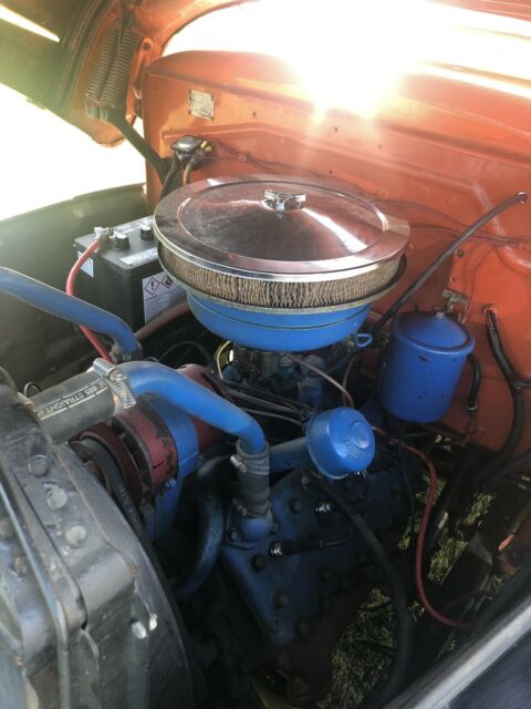1950 Orange Ford Other Pickups