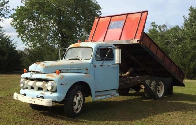 1951 Blue Ford Other Flatbed with Removable Sides and Hydraulic Dump