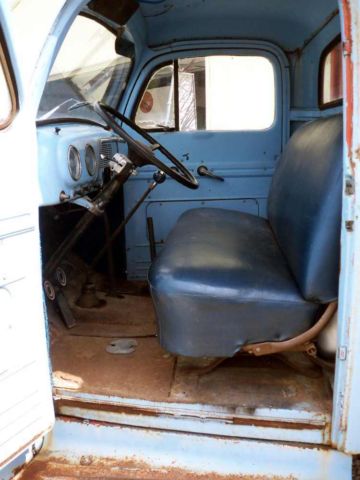 1951 Blue Ford Other Flatbed with Removable Sides and Hydraulic Dump