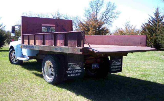 1951 Blue Ford Other Flatbed with Removable Sides and Hydraulic Dump