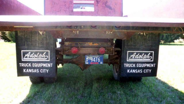 1951 Blue Ford Other Flatbed with Removable Sides and Hydraulic Dump