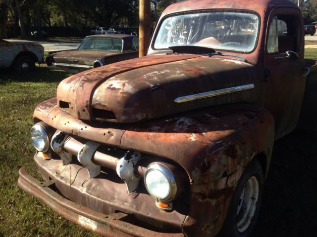 1951 Red Ford Other Pickups
