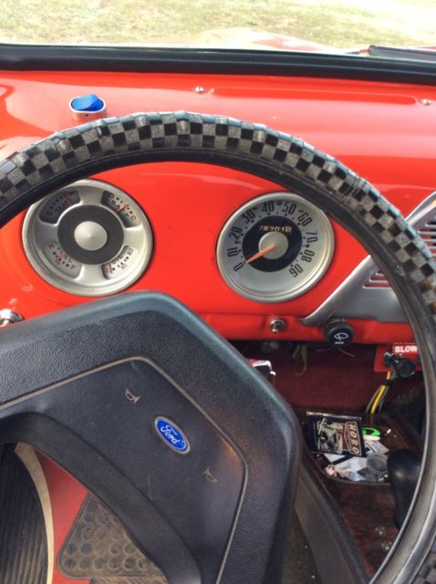 1951 Red Ford Other Pickups