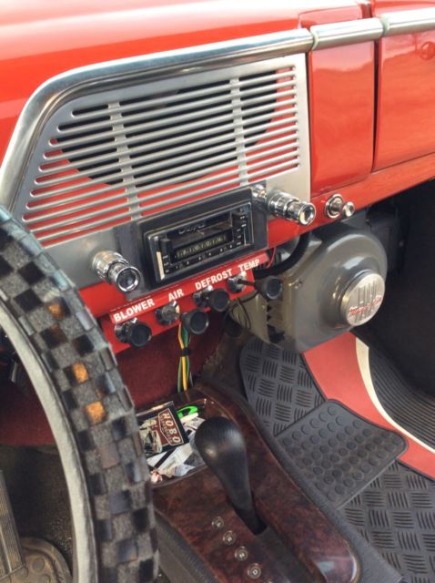 1951 Red Ford Other Pickups