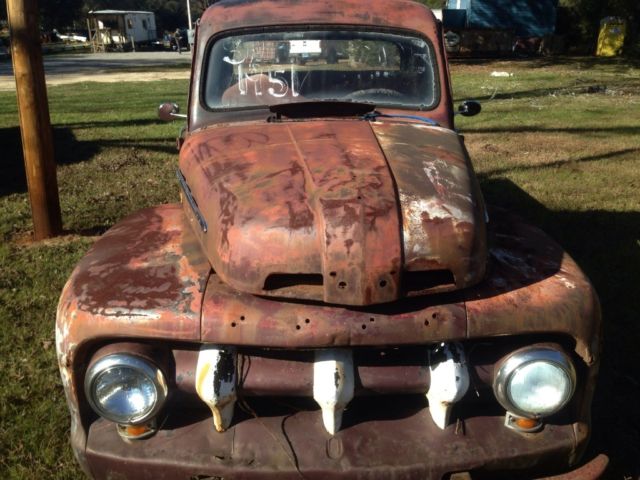 1951 Red Ford Other Pickups